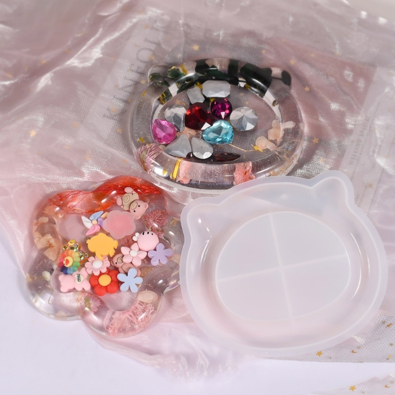 Sa ถาดแม่พิมพ์ซิลิโคนเรซิ่น สําหรับทํางานฝีมือ ตกแต่งบ้าน Diy