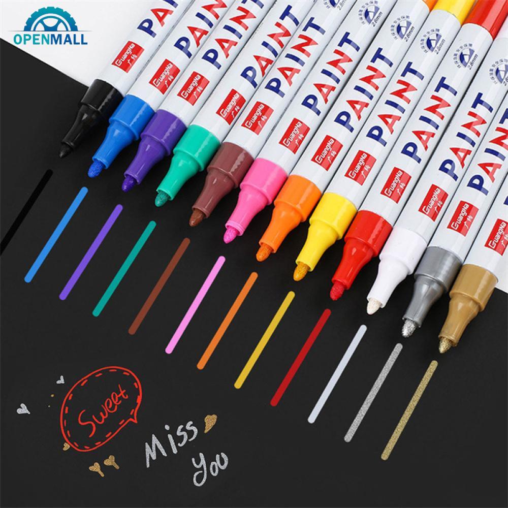 Openmall ปากกามาร์กเกอร์ เรืองแสง สําหรับเขียน วาดภาพกราฟฟิตี้ LED P2W1