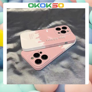 เคสมือถือ แบบนิ่ม ลายการ์ตูนครีม สีชมพู กันกระแทก สําหรับ OPPO Reno9 Reno8 Reno7pro reno6 7z 5 R17 A53 A9 2020 4Z 5G F11 A31 A15 A78 A77 Findx3pro Findx5pro