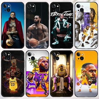 เคสโทรศัพท์มือถือ ลายบาสเก็ตบอล NBA Lebron James DIY สําหรับ iPhone X Xs 11 12 13 14