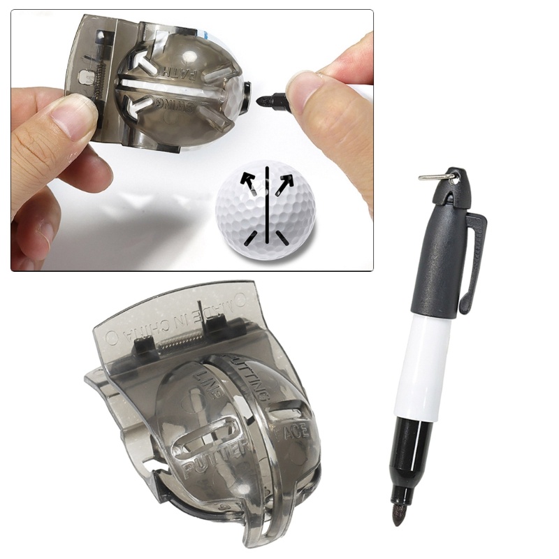 TA Golf Drawing Marker Line Template Liner Drawing Marking Alignment Putting Tools