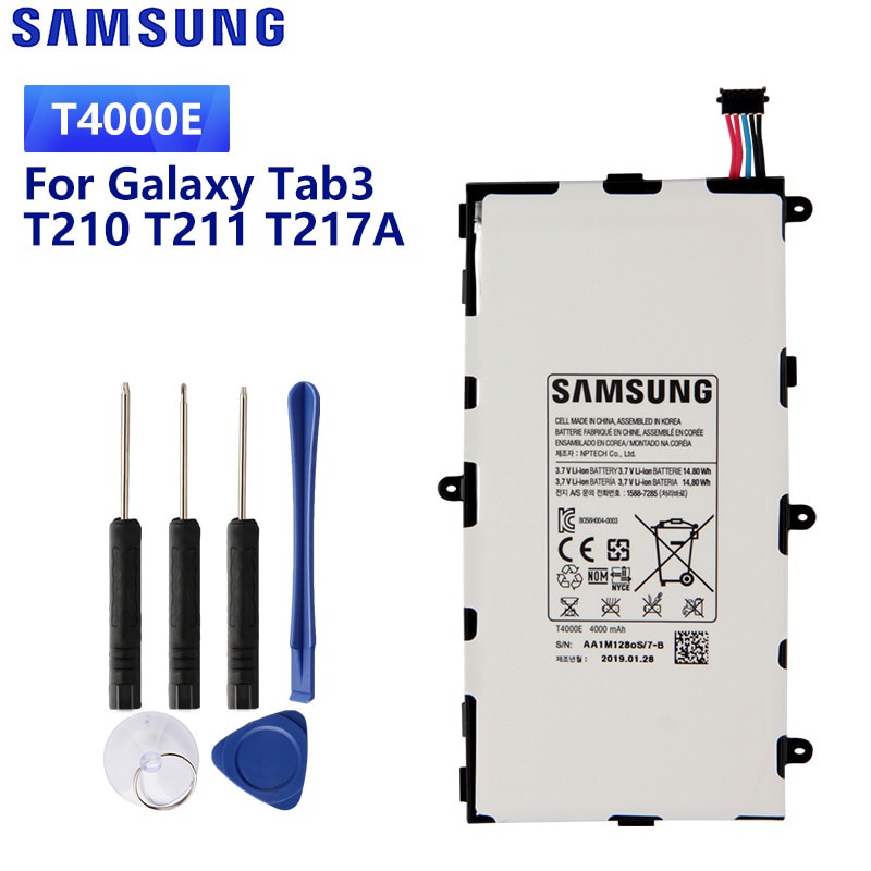 SAMSUNGแบตเตอรี่ทดแทนT4000E T4000C T4000UสำหรับSamsung GALAXY Tab3 7.0 T210 T211 T217A T2105 แบตเตอร