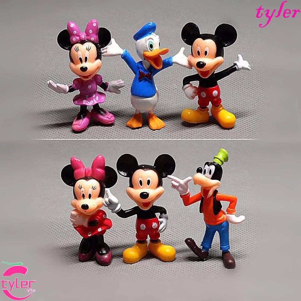 Tyler โมเดลฟิกเกอร์ รูปการ์ตูนมิกกี้เมาส์น่ารัก สําหรับตกแต่งเค้ก
