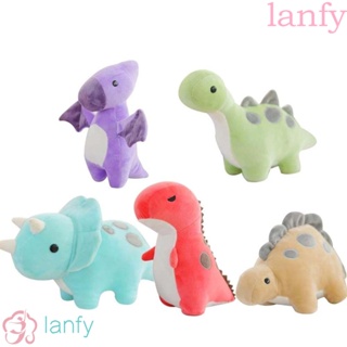 Lanfy หมอนตุ๊กตานุ่ม รูปการ์ตูนไดโนเสาร์ มังกร ขนนิ่ม คอยาว สําหรับตกแต่งบ้าน