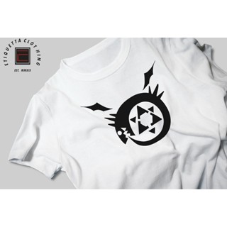 พร้อมส่ง Anime Shirt - Fullmetal Alchemist - Homunculus การเปิดตัวผลิตภัณฑ์ใหม่ T-shirt