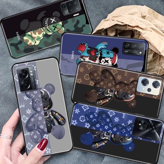 เคสโทรศัพท์มือถือซิลิโคน TPU กันกระแทก ลายหมี Kaws X Bearbrick สําหรับ OPPO RENO 5 LITE 5F 5Z 6Z 7Z 7 LITE Realme 6 6I 6S 7I C17 7 5 5S 5I 4G 5G