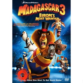 DVD Madagascar 3 Europe s Most Wanted มาดากัสการ์ 3 ข้ามป่าไปซ่าส์ยุโรป (เสียง ไทย /อังกฤษ | ซับ ไทย/อังกฤษ) DVD