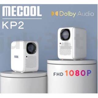 Mecool โปรเจคเตอร์ KP2 1080P 600ANSI Lumens Linux OS 4.19 Netflix ได้รับการรับรอง 1+8GB ออโต้โฟกัส แนวตั้ง คีย์สโตนเธียเตอร์