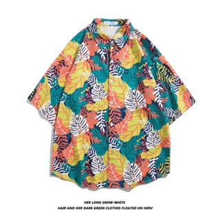 เสื้อเชิ้ตคู่ เสื้อเชิ้ต hawaii หลายสไตล์ 100 แบบ รุ่น 2135