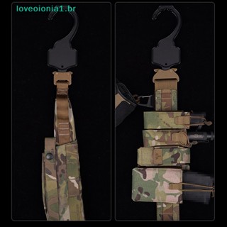 Loveoionia1 ไม้แขวนเสื้อยุทธวิธี สําหรับหัวเข็มขัด เข็มขัด สายรัดเอว แขวนแสดง อุปกรณ์เสริม br