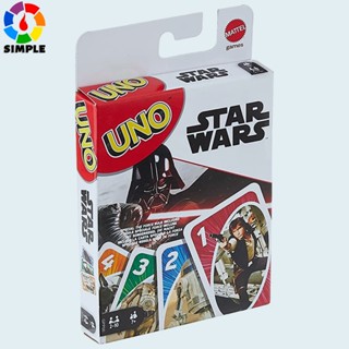 Mattel Games UNO Star Wars Card Game for Kids &amp; Family with Themed Deck &amp; Special Rule, 2-10 Players