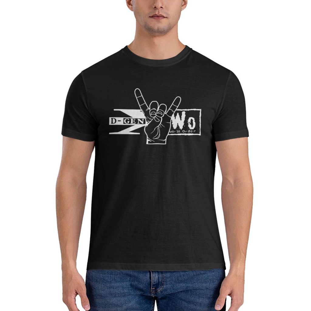 Nwo Dx Wrestling Retro Graphics Cotton Print Tshirt