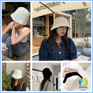 Comfy Fashion พร้อมส่งจากไทย หมวกบัคเก็ต สีพื้น รุ่นคลาสสิค Bucket Hats