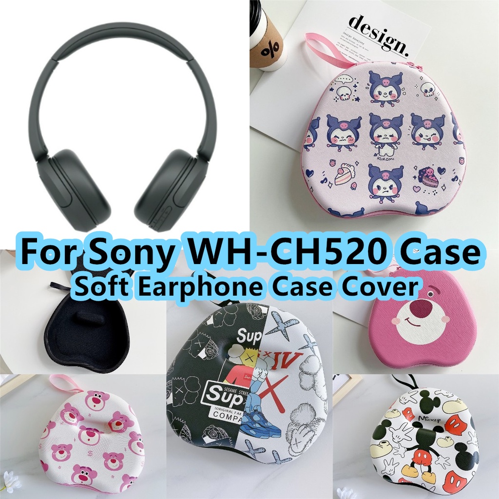 【ลดราคา】เคสหูฟัง ทนทาน กันฝุ่น สําหรับ Sony WH-CH520 WH CH520