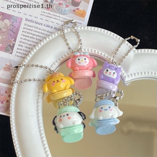 [PPTH] พวงกุญแจ จี้ตุ๊กตาการ์ตูนอนิเมะ Cinnamoroll Kuromi Pompompurin My Melody Pochacco Sanrio น่ารัก สําหรับเด็กผู้หญิง [MOTOR]