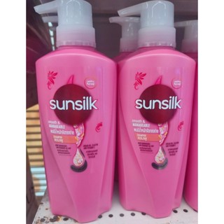 ซันซิลขวดสีชมพูผมจะจัดทรงง่าย Sunsilk pink bottle, hair is easy to style.