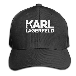 Karl Lagerfeld หมวกเบสบอลลําลอง กันแดด ลายแมว แฟชั่นฮาราจูกุ สําหรับตกปลากลางแจ้ง