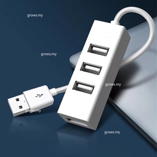 ฮับ USB 2.0 4 พอร์ต ความเร็วสูง พร้อมสายเคเบิล ขนาดเล็ก สําหรับแล็ปท็อป PC