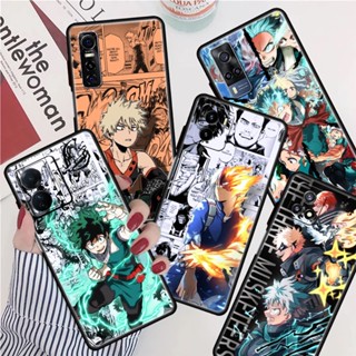 เคสโทรศัพท์มือถือซิลิโคน TPU กันกระแทก ลาย My Hero Academia สําหรับ Vivo S9 S12 V23 S12 S15 V20 V21 V23E 4G 5G V23 PRO