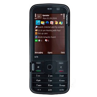 กล้อง Nokia N79 5mp Wifi Gps 3g โทรศัพท์คลาสสิก + การ์ดหน่วยความจํา 2Gb