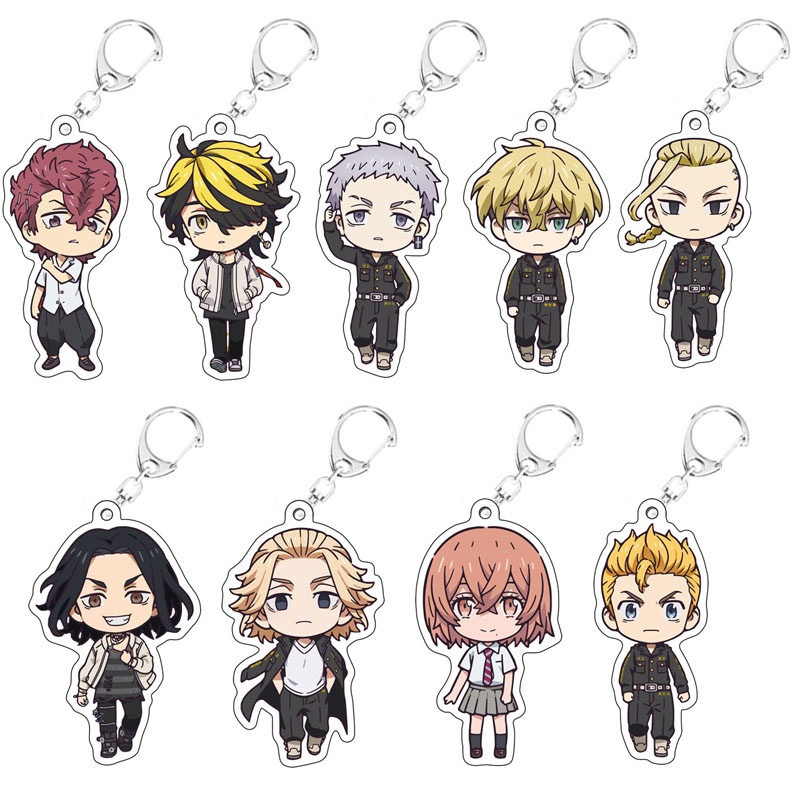 พวงกุญแจ จี้การ์ตูน Tokyo Avenger Sano Ryugong Temple Jian แฟชั่น เหมาะกับของขวัญ สําหรับเด็กผู้หญิง