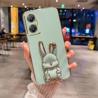 เคสโทรศัพท์มือถือ TPU ลายกระต่ายหน้ายิ้ม หรูหรา สําหรับ Infinix Hot 30i Hot 30 X669 X6831 2023