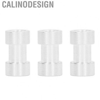 Calinodesign 3pcs  Tripod Screw Adapter 1/4in Female to 3/8in Male for  Tripod Monopod Ball Head Flash Light Stand Accessories