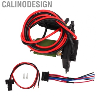 Calinodesign Heater Blower  Lightweight High Strength Stable Simple Installation 7701060001 with Wiring Loom for Car