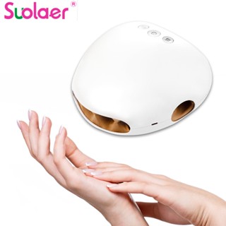 Suolaer ใหม่ เครื่องนวดมือไฟฟ้า ไร้สาย 3 โหมด สําหรับคนรัก