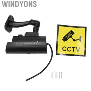 Windyons Fake Security   Warning  ABS Surveillance System Easy Installation Dummy Fake Security   for Indoor for Business