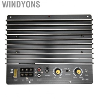 Windyons Bass Subwoofer Board 12V Car Amplifier Board Aluminum Alloy For Car