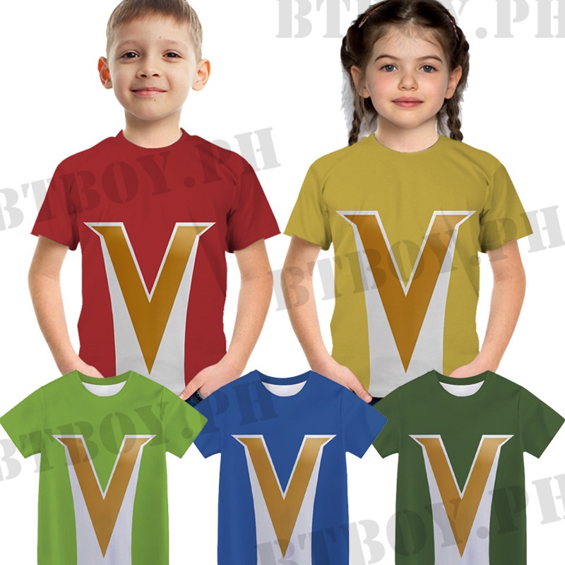 * YAYA* Voltes V Legacy T เสื้อสําหรับเด็ก 3D พิมพ์เสื้อเด็ก Tees เด็กเสื้อลําลองเกมเสื้อผ้าฤดูร้อน 
