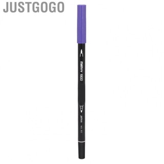 Justgogo Tattoo Makeup Skin Marker  Tattoo Marker Pen Long Lasting Double Head Easy Colored Blue  for Beginner for Beauty Salon