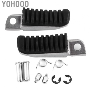 Yohooo Front Footpegs  Antislip Surface Motorbikefoot Pegs  Corrosion Simple Installation  for Motorbike Parts for Z1000/Zrx400/Zrx1100/Zrx1200