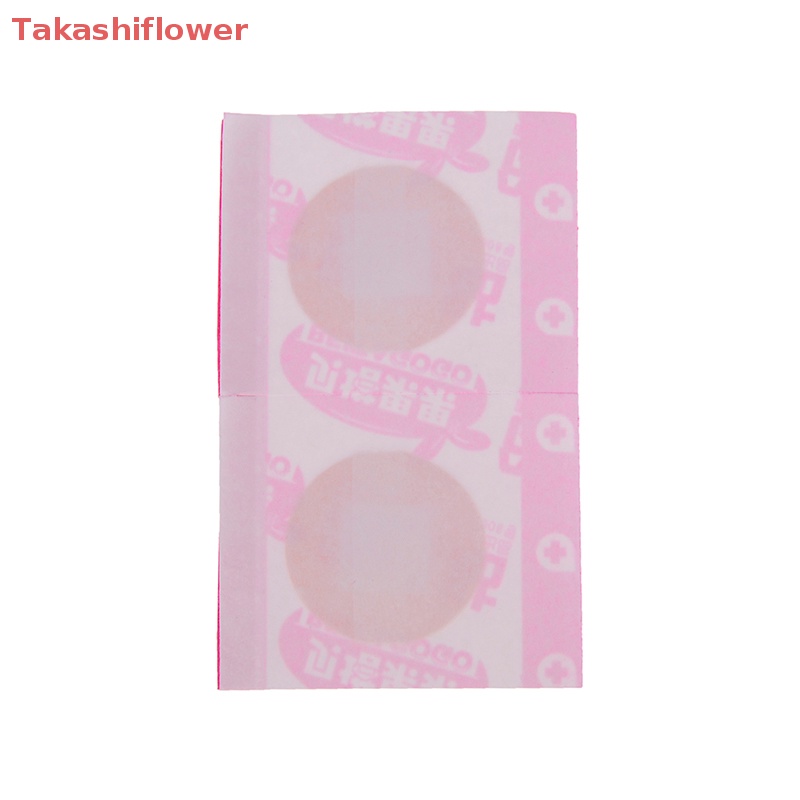 (Takashiflower) 100Pcs/Box Mini Round Disposable  Adhesive  Band-aid Wound Plaster