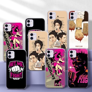 เคสโทรศัพท์มือถือแบบนิ่ม TPU ใส ลายโปสเตอร์ภาพยนตร์ Fight Club 140d สําหรับ Redmi 6 6A 7 7A 8 8A 9 9A 9C 9T