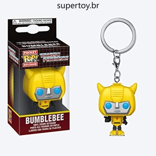 Funko Pop! พวงกุญแจ ฟิกเกอร์ Transformers Bumblebee