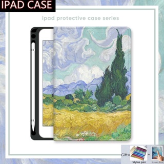 เคส พร้อมช่องใส่ปากกา แบบแม่เหล็ก สําหรับ Ipad 9th Air 5 4 3 2 1 Ipad 10.2 10.9 Pro 11 10.5 9.7 นิ้ว Apple Ipad 4th 5th 6th 7th 8th 10th Gen