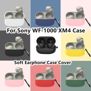 พร้อมส่ง!  เคสหูฟัง แบบนิ่ม ลายการ์ตูน สําหรับ Sony WF-1000 XM4 WF-1000 XM4