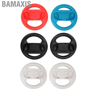 Bamaxis 2pcs Steering Wheel Controller Portable Racing Games Accessories Kit for for Switch Racing Steering Wheel