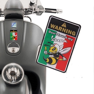 สติกเกอร์โลโก้ VESPA Joe Italian Bee 3D หลากสีสัน สําหรับติดตกแต่งรถจักรยานยนต์ รถยนต์