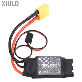 Xiulo RC ESC  30A ESC Black Safety Power on  for RC Fixed Wing Aircraft