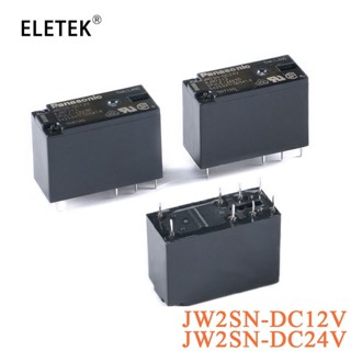 รีเลย์พาวเวอร์ 8Pins JW2SN DC24V 12V 5A JW2SN-DC12V JW2SN-DC24V 1/2 ชิ้น