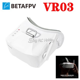 Betafpv VR03 FPV แว่นตาบันทึกวิดีโอ 64GB 48CH RC FPV สําหรับแข่งรถ