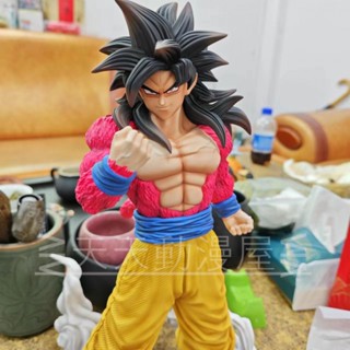 ส่งฟรี พร้อมส่ง โมเดลฟิกเกอร์ อนิเมะ Dragon Ball GK Violent Bear Flip Super Four Goku Son Goku Dahl Super Saiyan