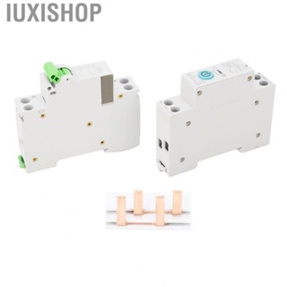 Iuxishop WiFi Circuit Breaker 1P+N 3 Timing Modes Home Circuit Breaker 6KA Breaking  Easy Installation PA66 32A for Appliances