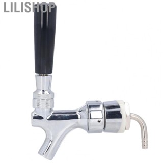 Lilishop Kegerator Faucet Stainless Steel Beer Tap Simple Structure Household