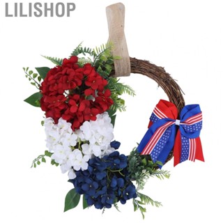 Lilishop Independence Day Hanging Sign Wreath Hanging Decor For Home Decoration