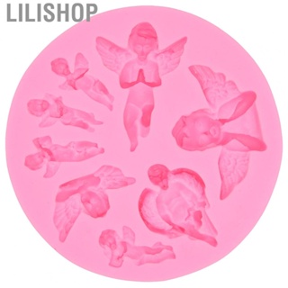 Lilishop Fondant Mold Non Degradation Convenient  Grade Angel Baby Mold For