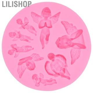 Lilishop Fondant Mold Non Degradation Convenient  Grade Angel Baby Mold For